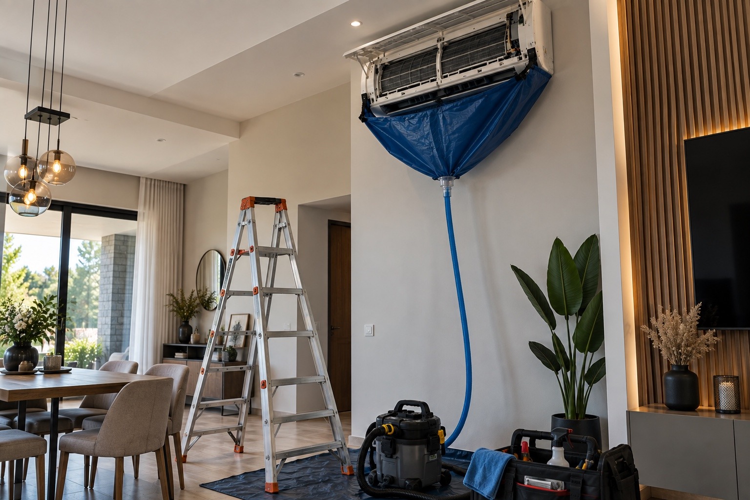 Entretien et nettoyage de climatisation