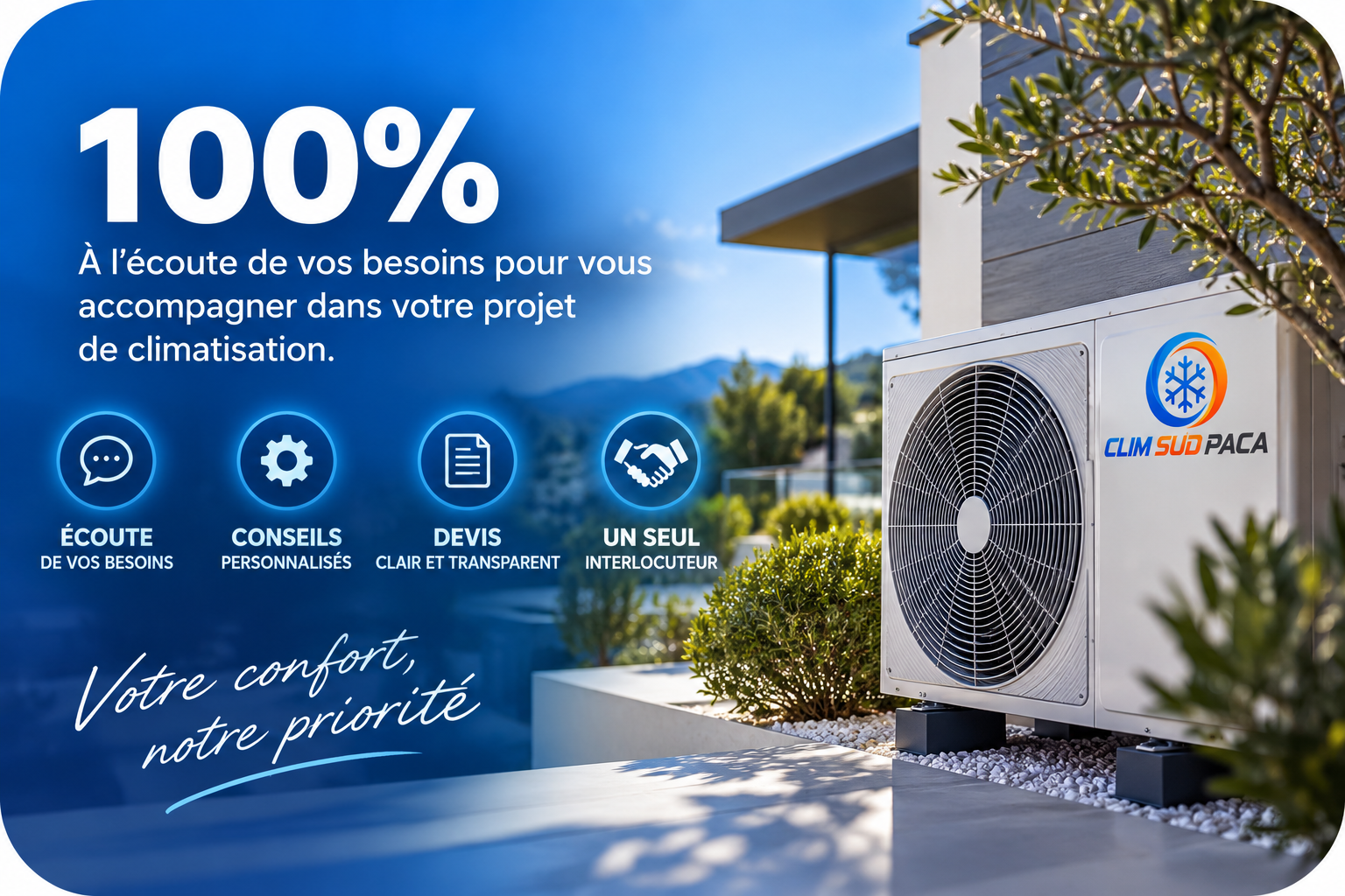 CLIM SUD PACA, votre interlocuteur pour vos projets de climatisation